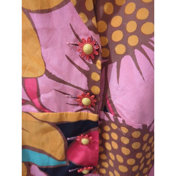 FARM Rio Colorful Sunflower Midi Dress - Picture 5 of 8